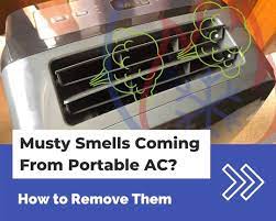Every time your ac comes on, the air leaving your vents stinks with a musty odor. How To Remove Musty Smells From Your Portable Air Conditioner Hvac Training Shop