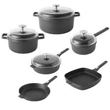 Berghoff Berghoff International Gem 10 Piece Aluminum Non Stick Cookware Set Wayfair In 2020 Cookware Set Berghoff Cookware Set Stainless Steel