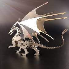 New 3d metal puzzle dragon gate carps architecture model assemble laser jigsaw. Mmz Model Steelwarcraft 3d Metal Puzzlel Fire Breathing Dragon Assembly Metal Model Kit Diy 3d Laser Cut Model Puzzle Desktop Model Building Kits Aliexpress