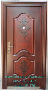 Karena kami memiliki sendiri bahan baku pembuatan produk pintu tersebut, baik dari kayu jati perhutani maupun jati lokal. Kusen Pintu Kayu Jati Solid Mewah Ikhsan Furniture Jepara Ikhsan Furniture Jepara