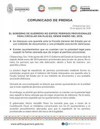 El instructivo emitido por el gobierno explica que se pueden entregar este tipo de permisos por estas razones: Confirma Guerrero Que Permisos Que Se Expiden De Ese Estado En Morelos Son Falsos Diario De Morelos