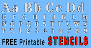 Majuscule stone free printable alphabet & number stencils templates stencils are very popular because they can be used for many purposes. Printable Stencils Free Alphabet Font And Letter Templates Patterns Monograms Stencils Diy Projects