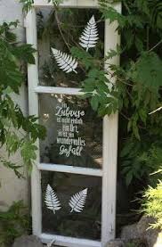 Neue Gartendeko Gartendekor Alte Fenster Dekorieren Alte Fenster