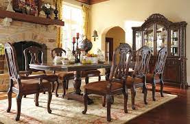 North Shore Pedestal Dining Room Set Millennium Furniture Cart Formal Dining Room Sets Dining Room Sets Rectangular Dining Room Table