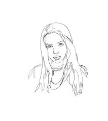 Coloring pages of the american singer billie eilish. Facebook