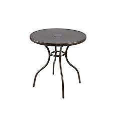 Hampton Bay Fts70387a Steel Frame Construction Led Patio Bistro Table This Is An Amazon Associate S Pin Details On Product Can Bistro Table Deck Table Table