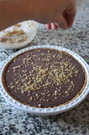 Chocolate Pudding Graham Cracker Crust Pie Recipe Graham Cracker Crust Pie Graham Cracker Crust Pie Recipes Homemade Graham Cracker Crust