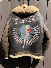 Vintage Avirex B 3 24 Missions George Petty Design Using Angelus Leather Paints Bomber Jacket Vintage Wwii Bomber Jacket Flying Jacket