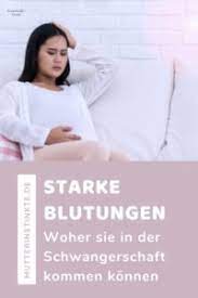 13 Ursachen Fur Starke Blutungen In Der Schwangerschaft
