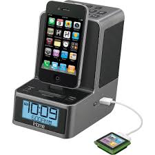Works with ihome sleep app for custom alarm settings, social alerts and more, radio global internet. Ihome Id37 Dual Alarm Clock Radio For Ipad Iphone Id37gzx
