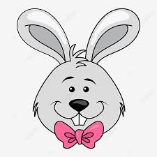 Nous avons aussi des dessins à imprimer pour faire de beaux coloriages ! Lapin Visage Heureux Lapin Clipart Lapin Lapin Visage Png Et Vecteur Pour Telechargement Gratuit
