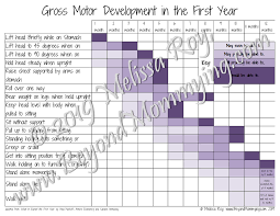 Infant Gross Motor Development Chart