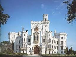 Hloboka Tsjechie Kastelen Oude Architectuur Duitsland Kastelen