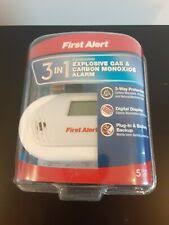 The first alert gco1cn combination explosive gas and carbon monoxide alarm features a backlit digital display and detects propane, co, and methane gas. First Alert Explosive Gas Carbon Monoxide Gc01cn Alarm For Sale Online Ebay