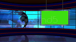 Spirited away, studio ghibli, anime, illuminated, built structure. News Tv Studio Set 23 Virtual Green Sc Stock Video Pond5