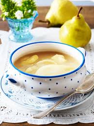 Birnensuppe Mit Klacker Klieben Rezept Lecker Rezept Rezepte Lebensmittel Essen Lecker