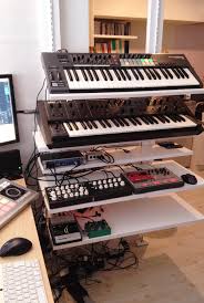 I've been using a 61 key casio as a midi controller for a year now, and the wifey and i were in target the other day and i i hunted around the local diy stores for something cheap.and came up with a folding table legs set from menards, cost $16.50. Pahcek On Twitter Diy Keyboard Stand Http T Co Xjfsv8lwz1