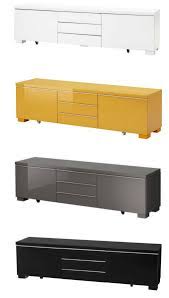Besta Burs Tv Unit High Gloss White 70 7 8x16 1 8x19 1 4 Ikea In 2021 Living Room Decor Yellow And Grey Yellow Decor Living Room Tv Unit