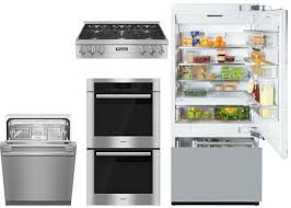 Enjoy more of what you love. Miele 4 Piece Kitchen Appliances Package With Kf1903sf 36 Inch Bottom Freezer Refrigerator Kmr11341g 36 Inch Gas Cooktop H67802bp2 30 Inch Double Wall Oven And G4977scvisf 24 Inch Fully Integrated Dishwasher In Stainless Steel Appliances Connection