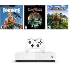 Players freely choose their starting point with their parachute, and aim to stay in the safe zone for as long as possible. Microsoft Xbox One S 1tb All Digital Edition 3 Game Bundle Disc Free Gaming White Njp 00050 Walmart Com Walmart Com