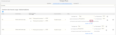 Parametrer Les Heures Supplementaires Majorations Et Autres Temps Speciaux Centre D Aide Eurecia