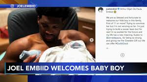 Embiid posted these pictures on his twitter and instagram accounts on thursday night, one with him and his pregnant girlfriend anne de. New Baby Joel Embiid Anne De Paula Welcome First Child Together 6abc Philadelphia