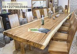 Check spelling or type a new query. Kursi Makan Kayu Meh Jumbo Meja Lebar Tebal 10 Cm 14 Dudukan Termurah Di Jepara Kualitas No 1