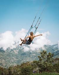Swing at the end of the world. Visiting The Swing At The End Of The World In Banos