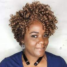 35 Curly Crochet Hair Looks Curly Hair For Crochet Braids Curly Crochet Hair Styles Natural Hair Styles Crochet Hair Styles