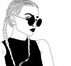 Epingle Par Ella Sur Fille En Noir Et Blanc Dessin Tumblr Dessins De Fille Et Dessin Noir Et Blanc