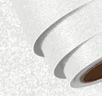 FunStick Pearl White Glitter Wallpaper Peel and Stick ...