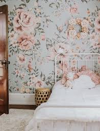 Vintage Wallpaper Bedroom Vintage Wallpaper In 2020 Girls Room Wallpaper Floral Bedroom Kid Bathroom Decor