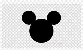 Mickey face free png stock. Mickey Mouse Face Black Clipart Mickey Mouse Minnie Silueta De Mickey Mouse Png Transparent Png 61322 Pikpng