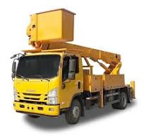 ISUZU 19 m Aerial Manlift Work Platform Truck 4x2 Aerial Working Platform  Truck Mounted Crane