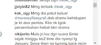 Ini adalah fanpage elly mazlien.dari peminat untuk peminat.segala posting bukannya dibuat oleh elly mazlien tapi oleh admin yang. Memang Patut Elly Mazlein Keluar Kita Nak Tengok Persembahan Hebat Bukan Drama Ogy Ahmad Daud Site Title