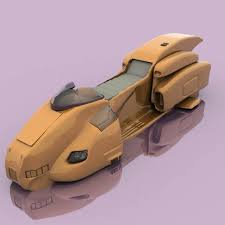 Hover Bike 3d Model Hover Bike Bike Star Wars Vehicles