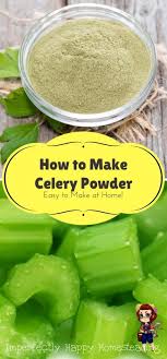 Celery Powder How To Make It At Home Stretch Your Harvest Homemade Spices Homemade Seasonings Recipes