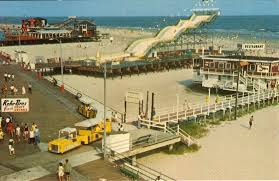 Looking Northeast From 26th Boardwalk In 1969 With Surfside Pier In Its Wildwood Beach Wildwood Nj North Wildwood