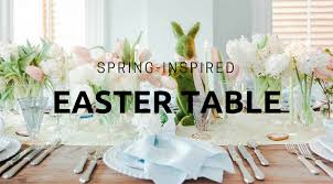 And, the best part of going with a natural setting, is it works for guests of all ages. Easter Table Decorations Essential Home Mid Century Furniture