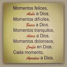 Agradece A Dios En Todo Tiempo Frases Espirituales Frases Religiosas Frases Cristianas