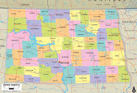 The south dakota blank outline map features road maps, topographical maps, and relief maps of south dakota. Detailed Political Map Of North Dakota Ezilon Maps