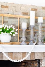 See more ideas about fireplace candelabra, candles in fireplace, fireplace. How I Decorated My Fireplace Mantel For Summer In My Own Style