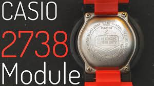 Casio 2738 Module G Shock 300 500 Series Watch Set Up Functions Demonstration Youtube