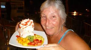 Andy, Fran, Sal and Darcy enjoyingf a great dinner at Ginger