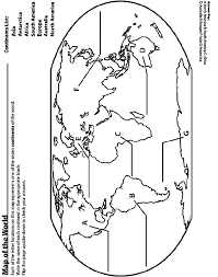 Free printable world map coloring pages for kids. World Map Coloring Page Crayola Com