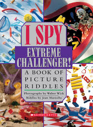 I had made many picture puzzles before i spy, but i had never worked on a children's book.jean showed how i spy's educational benefits could be wrapped in entertaining fun.we worked hard to achieve those goals with each new book. I Spy Extreme Challenger A Book Of Picture Riddles Marzollo Jean Wick Walter 9780439199001 Amazon Com Books