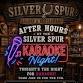 The Silver Spur after hours Karaoke