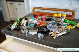 organized kitchen utensil drawer the