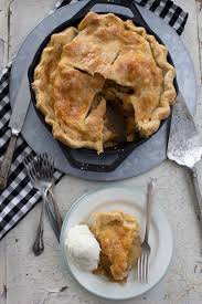 I wasn't originally planning on making this in a skillet, but when it's thanksgiving, pumpkin has claimed your one pie dish, and you're too economical (read. Traeger Grills Apple Pie A Bountiful Kitchen