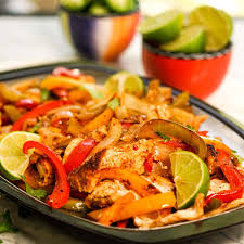 Oven Baked Chicken Fajitas
